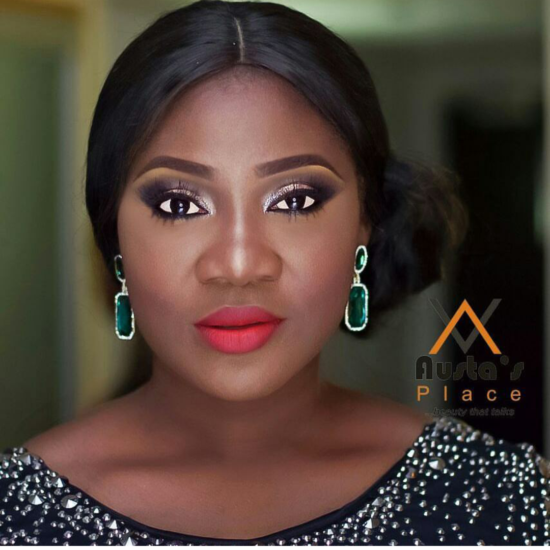Mercy Johnson Returns to Work After Weeks of Mourning