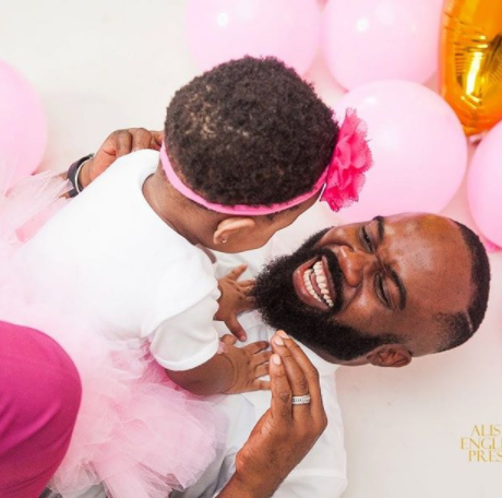 Noble Igwe celebrates daughter as she clocks one today