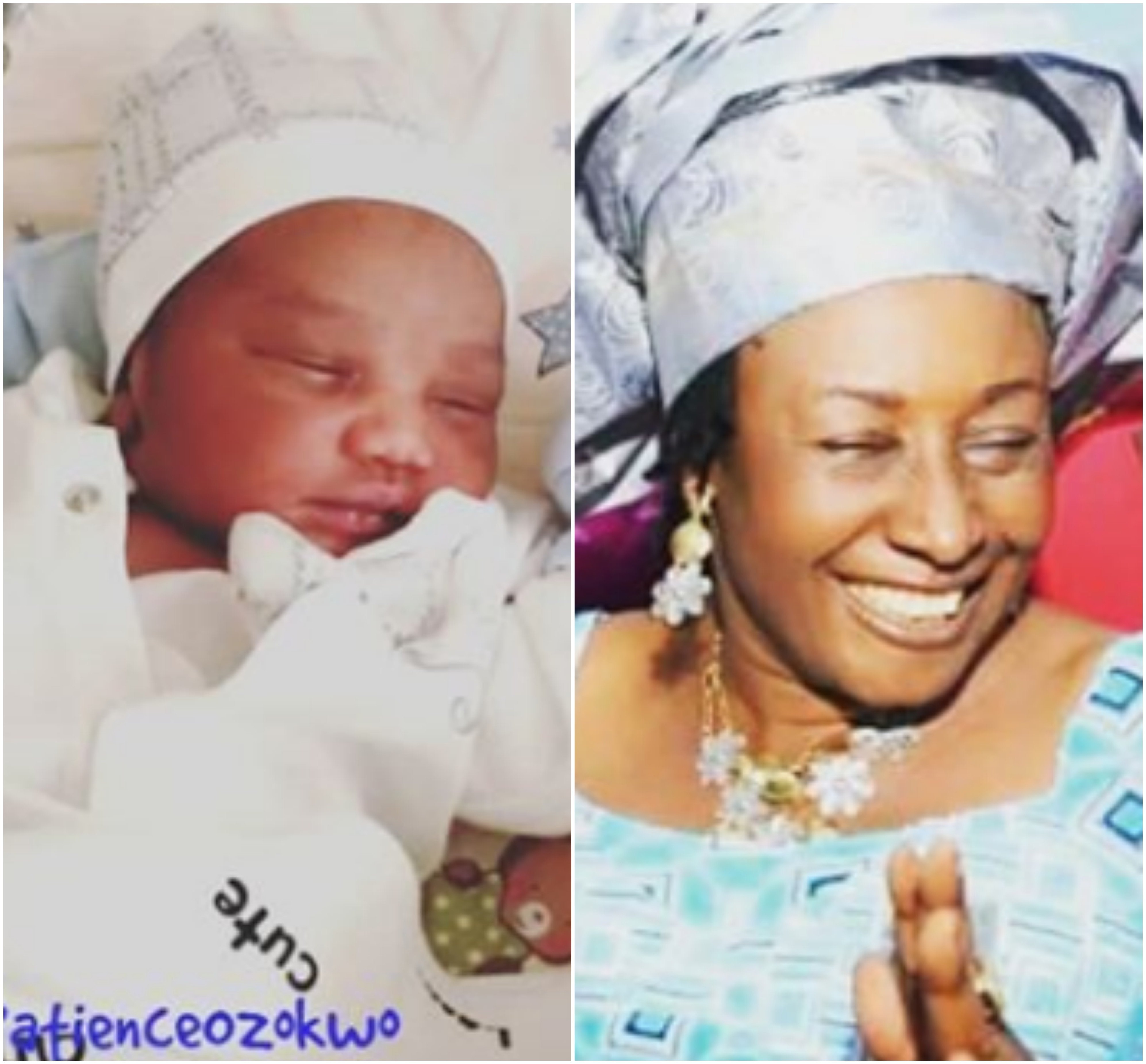 Patience Ozokwo welcomes 16th grand-child