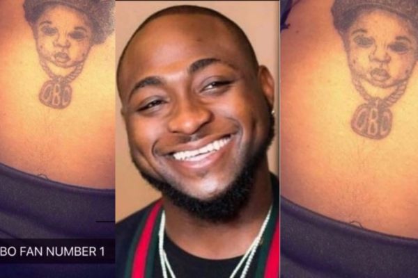 Lady who went Viral for Tatting Davido’s Image on her Chest Reportedly Missing