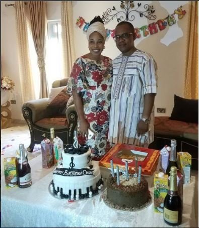 Tope Alabi Throws Surprise Birthday Party for Husband (Video)