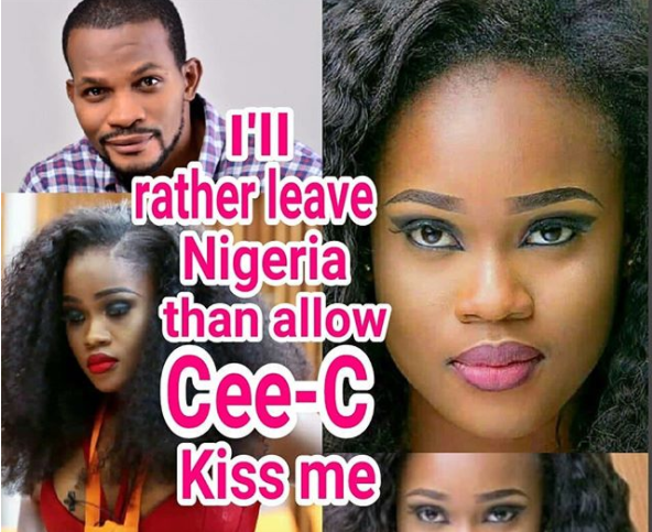 “I’ll rather leave Nigeria than allow CeeC to kiss me”- Uche Maduagwu