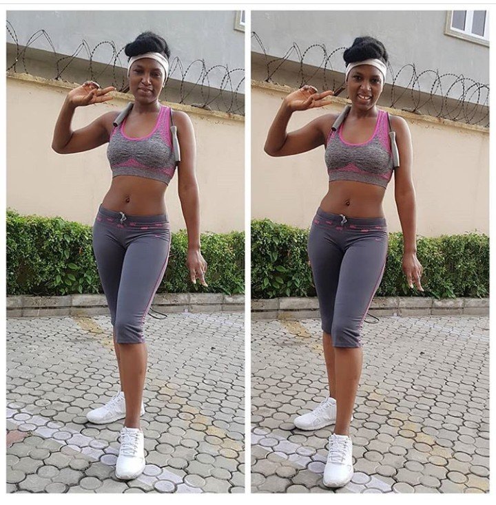 Check out this hot physique of actress Ufuoma McDermott