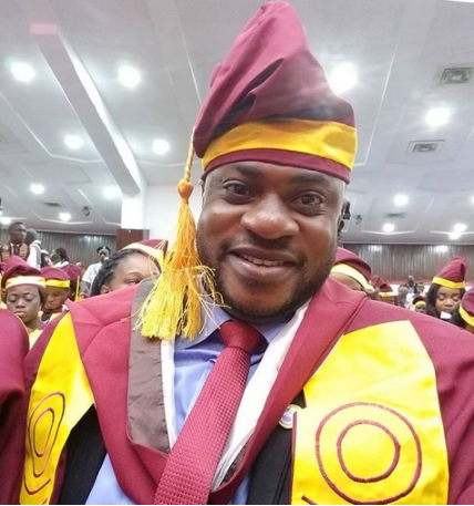 Odunlade Adekola shares photo from his convocation at UNILAG