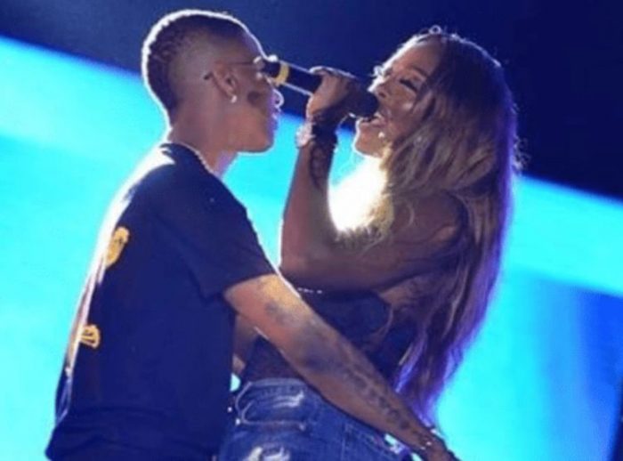 Watch Viral Video of Wizkid and Tiwa Savage Kissing at a Club in Ghana