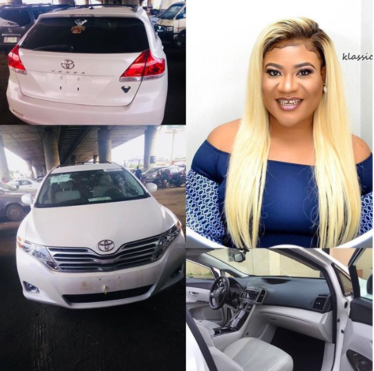 Actress Nkechi Blessing acquires new car