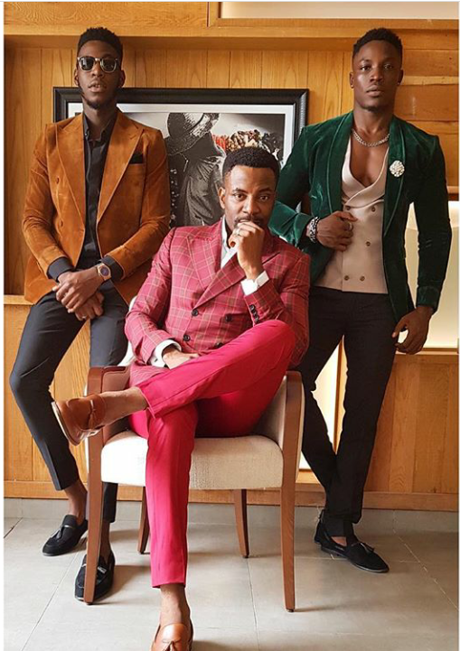 Ebuka Obi-Uchendu, Bassey and Soma looks Hot in this New Photo