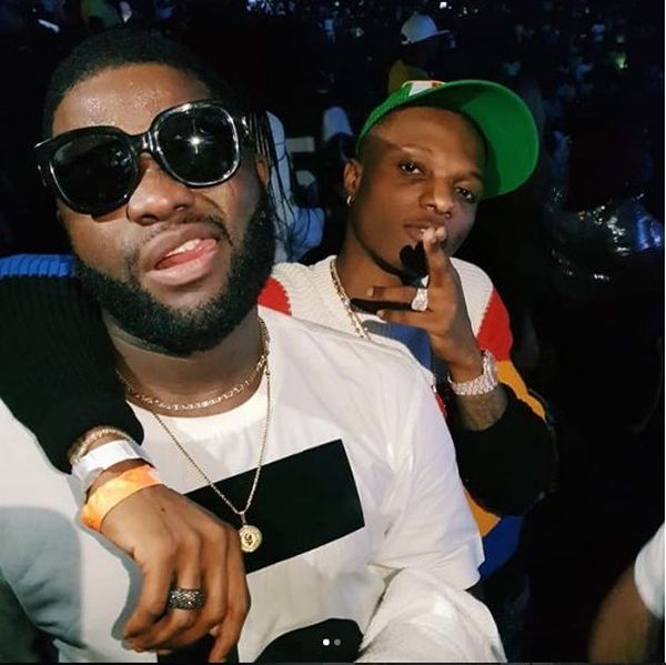 Wizkid and Skales Bury their Differences as they Hang Out Together in London