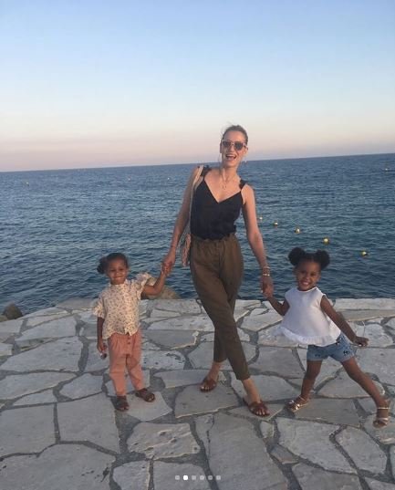 Stunning Seaside Photos of Mikel Obi’s Russian Girlfriend and Daughters
