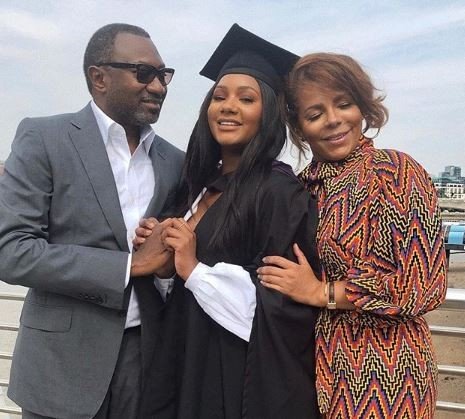 Temi Otedola graduates with a Bachelors degree in History of Art from the University College London