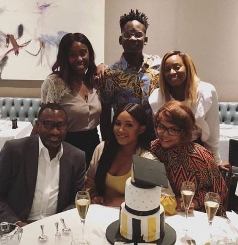 Mr Eazi dines with the Otedolas’ as they celebrate with Temi Otedola