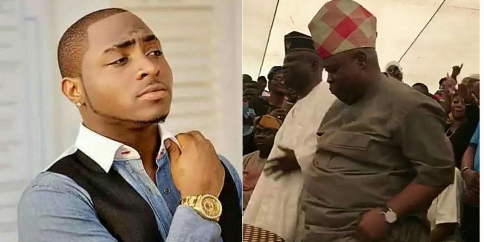 “Fraud ass, Fucking hoe” – Davido slams his friend who criticized his uncle