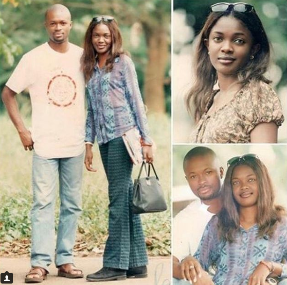 Throwback photos of Omoni Oboli and her husband Nnamdi Oboli