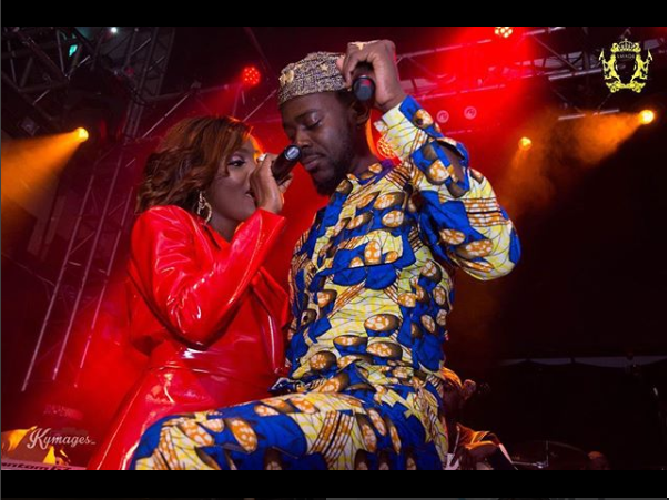 Thank you, I love you” Simi appreciates her Adekunle Gold for his support at her London concert