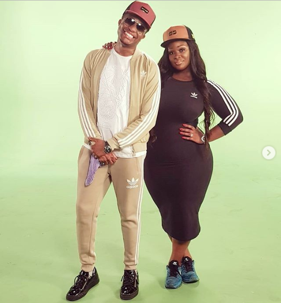 Toolz celebrates husband Captain Demuren as he adds another year today