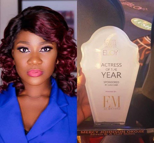 Mercy Johnson Okojie Wins Actress of the Year Award at ELOY Awards