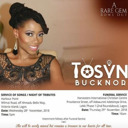 “Angels Don’t Die” a tribute song to Tosyn Bucknor by Falz, Simi, Moelogo and Sessbeats