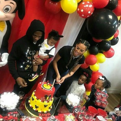 Wizkid Throws Mickey Mouse Themed Birthday Party for his 3rd Son, Zion (Photos)