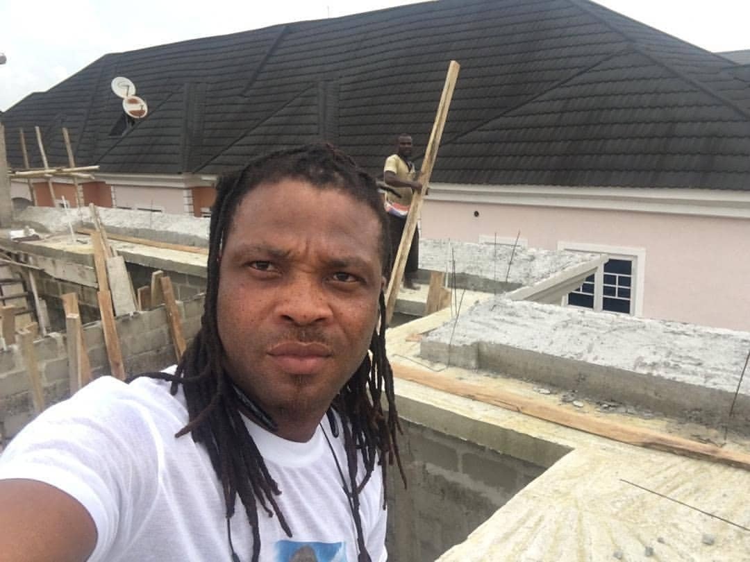 African China replies troll who advised him to stop flaunting his uncompleted house