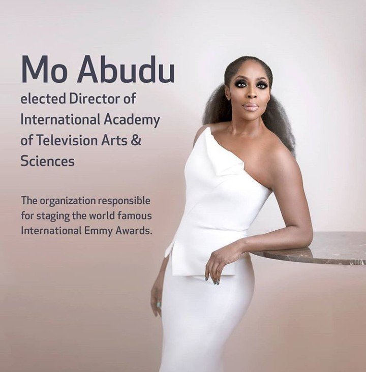 Mo Abudu is now a Director of International Academy of Television, Arts and Sciences