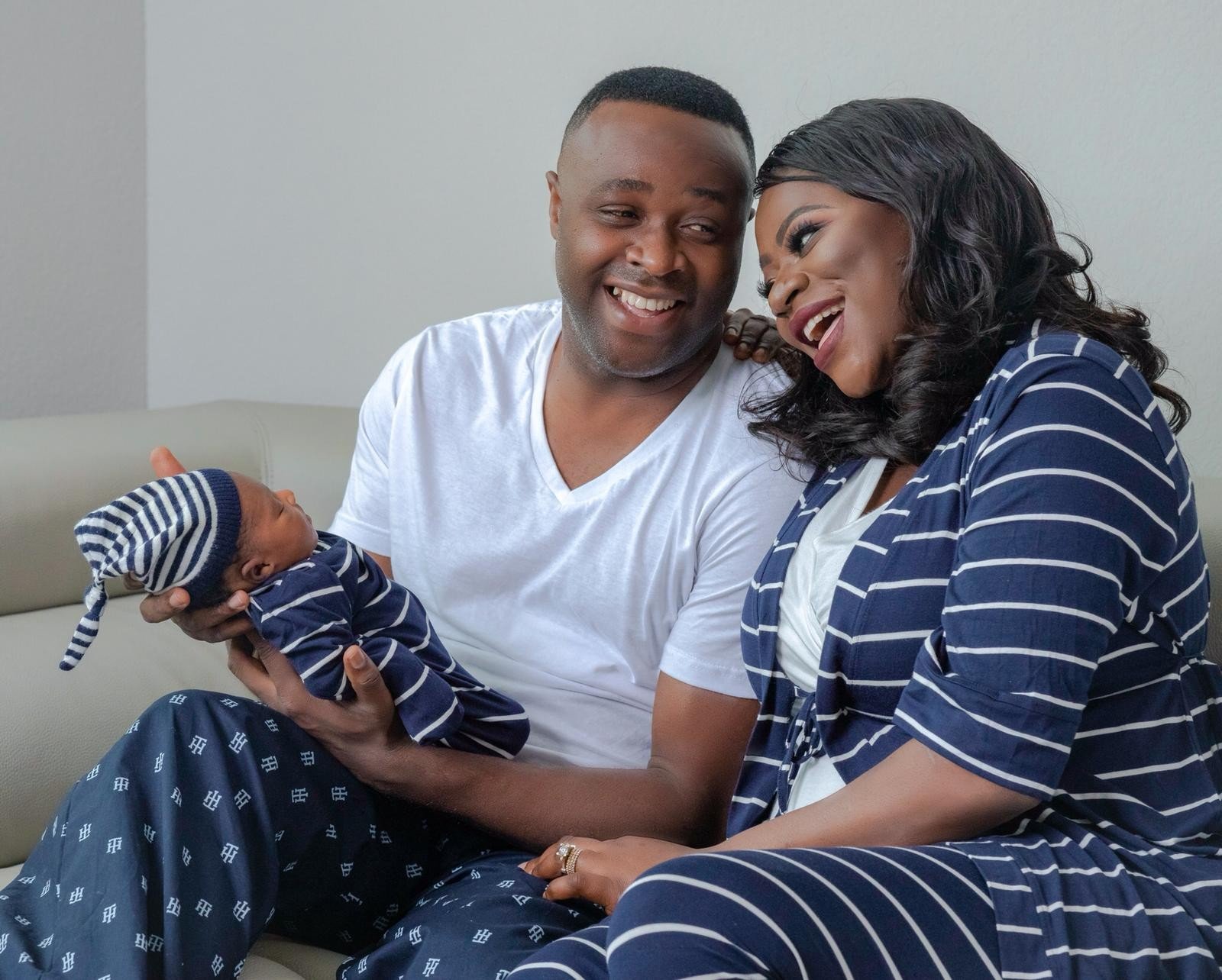 Photos from the child dedication of Femi Adebayo’s  son in  the USA