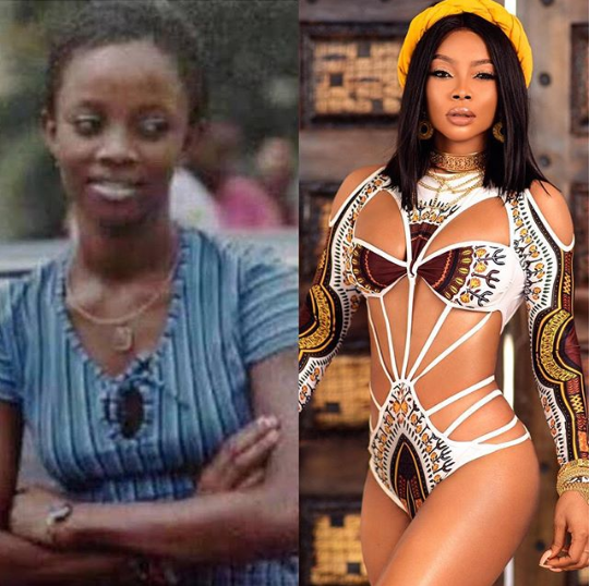 See the 10-year challenge photos of some Nigerian celebrities