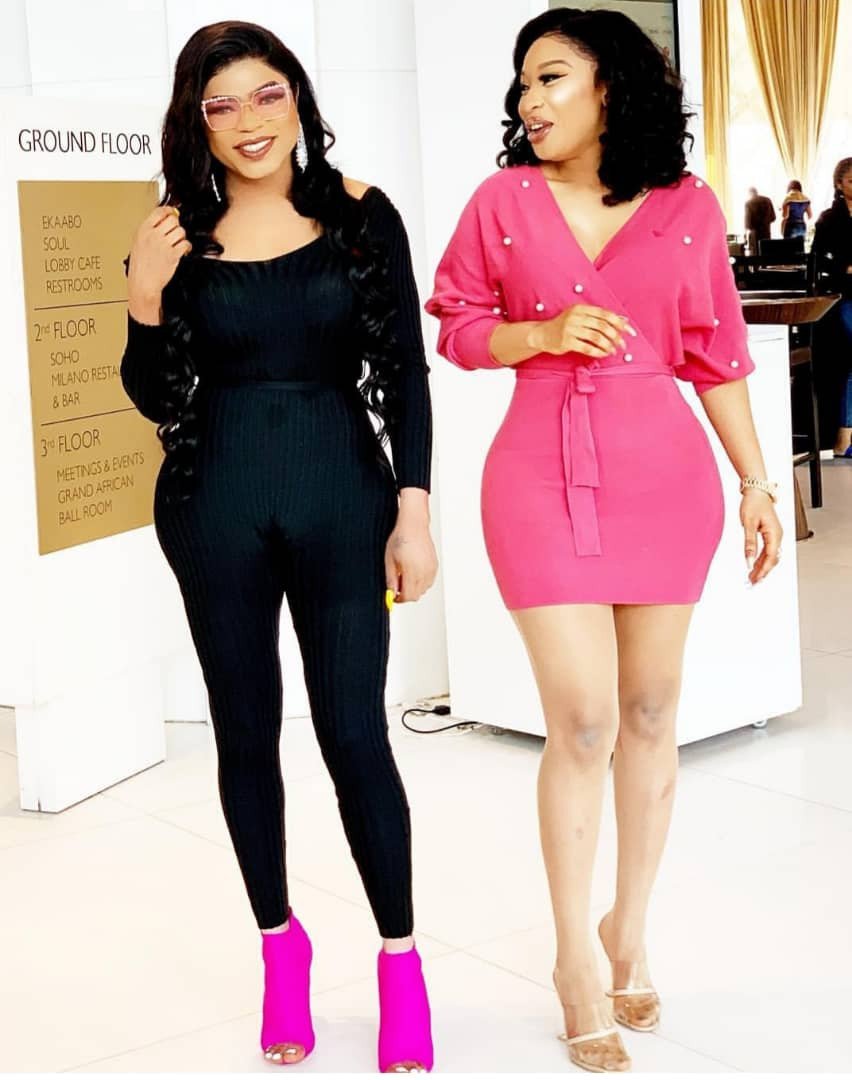 Check out these Photos of Tonto Dikeh and Bobrisky
