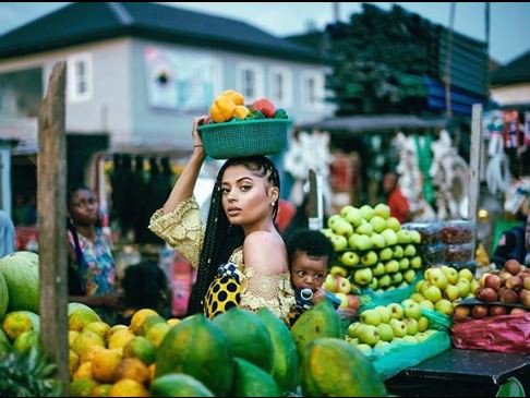 Adorable New Photos of Tekno’s Baby Mama, Lola Rae and their Daughter