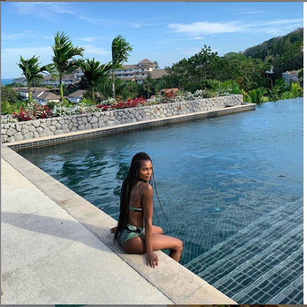 Agbani Darego Puts her Hot Bikini Body on Display in New Photos