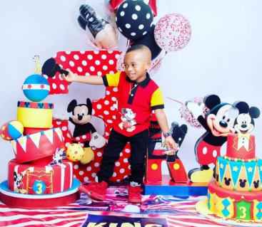 Lovely Photos of Tonto Dikeh’s Son, King Andre as he Turns 3