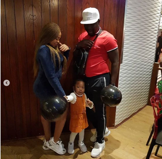 Photos of comedian Seyi Law and his family enjoying a night out in London