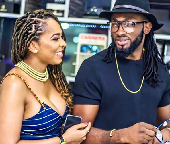 Uti Nwachukwu reacts to rumors that TBoss is carrying his child