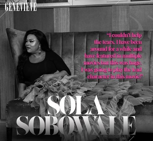 Sola Sobowale covers the latest edition of Genevieve Magazine