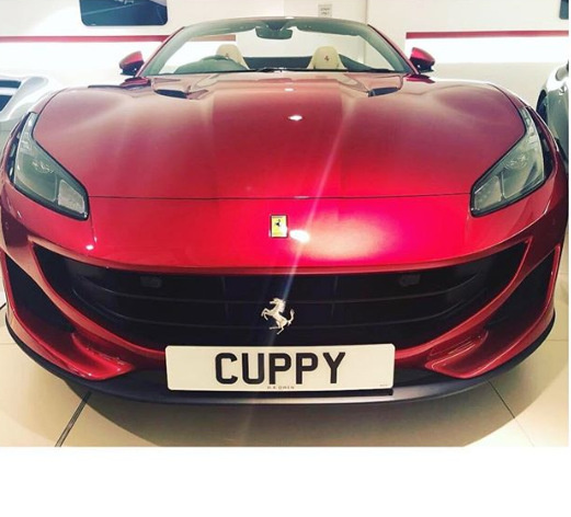 DJ Cuppy gets herself a new customized Ferrari