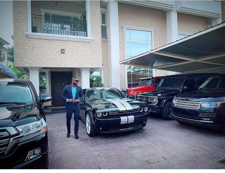 Peep Peter Okoye’s Luxurious Fleet of Cars