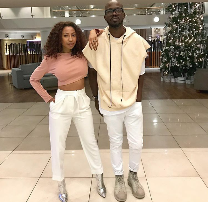 Enhle Sends a Sweet Birthday Message to Black Coffee