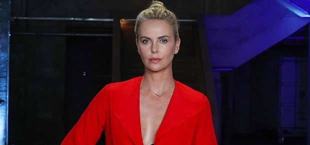 Charlize Theron shares a snap of her first modelling competition
