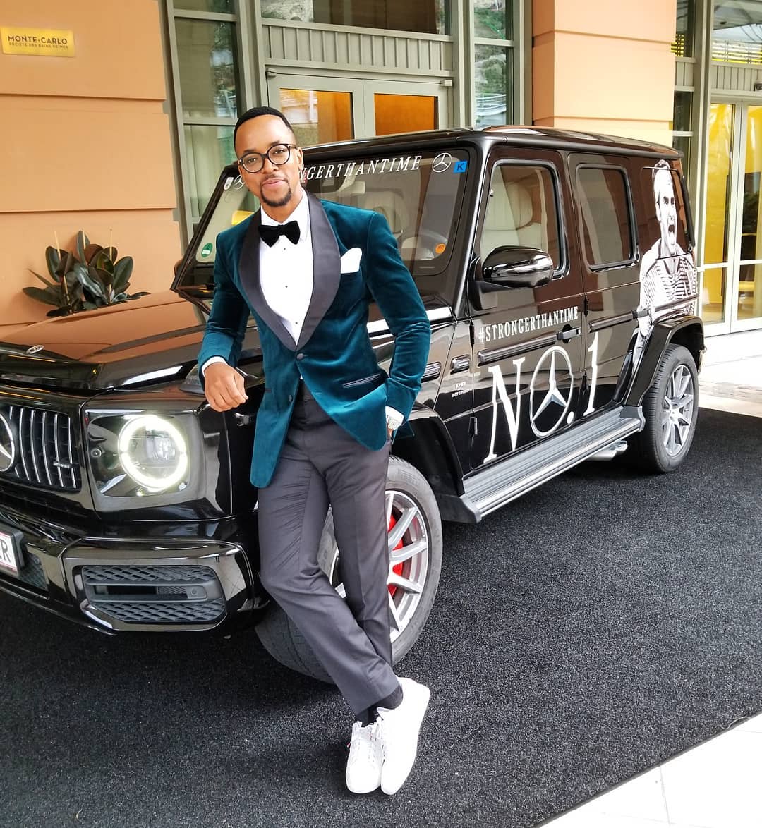 Maps Maponyane chauffeurs students to the Matric Dance