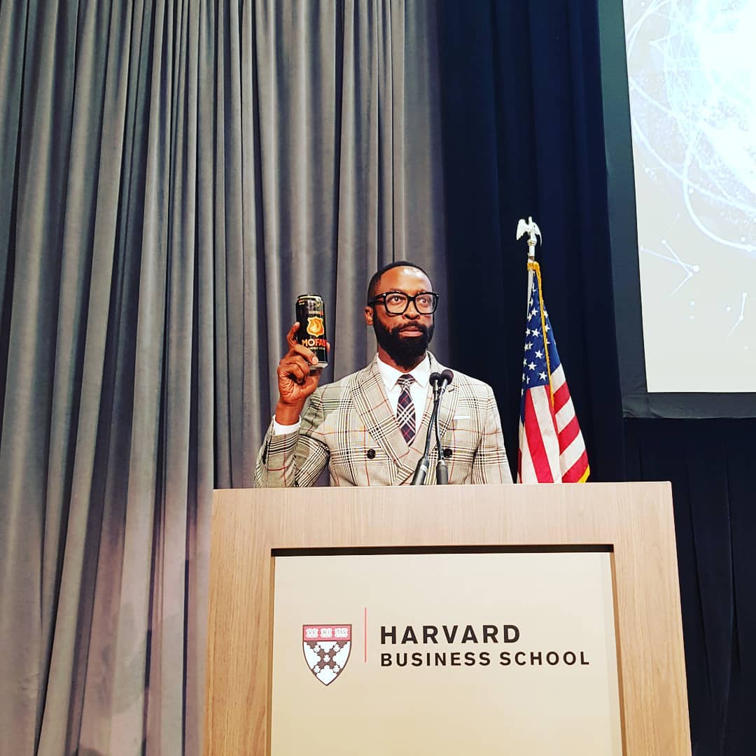 Watch: DJ Sbu takes it to Harvard University