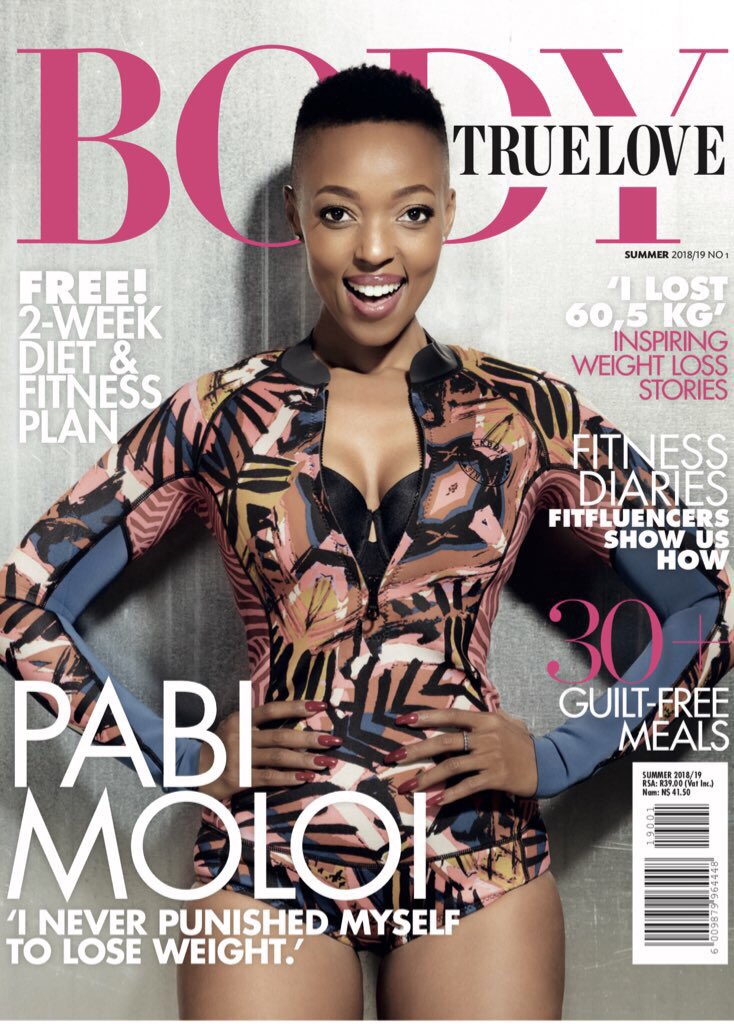 Pabi Moloi is the cover girl for the first True Love Body Issue