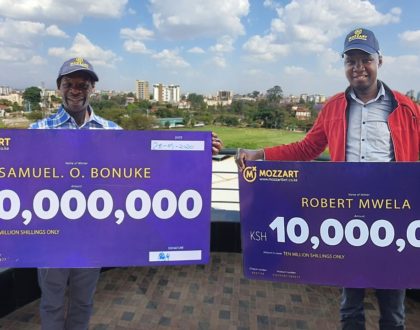 Another pair of gamers strikes it lucky with millions on Kenya’s easiest jackpot: The Mozzart Daily Jackpot!