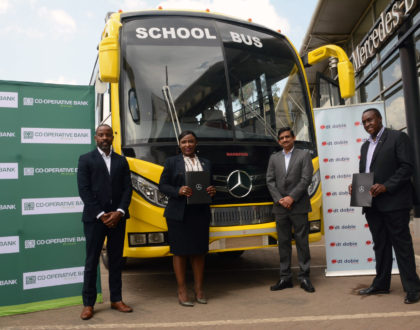 DT Dobie and Co-op Bank jointly launch a 95% financing scheme for Mercedes Benz buses