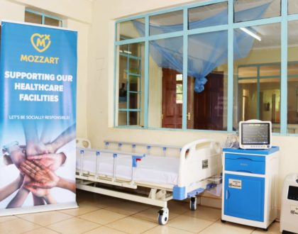 Mozzart donates ICU equipment worth Ksh 1.5m to Rachuonyo County Hospital in Homa Bay County