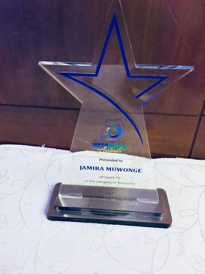 Spark TV’s Jamira Mulindwa Scoops a WASH Media Award