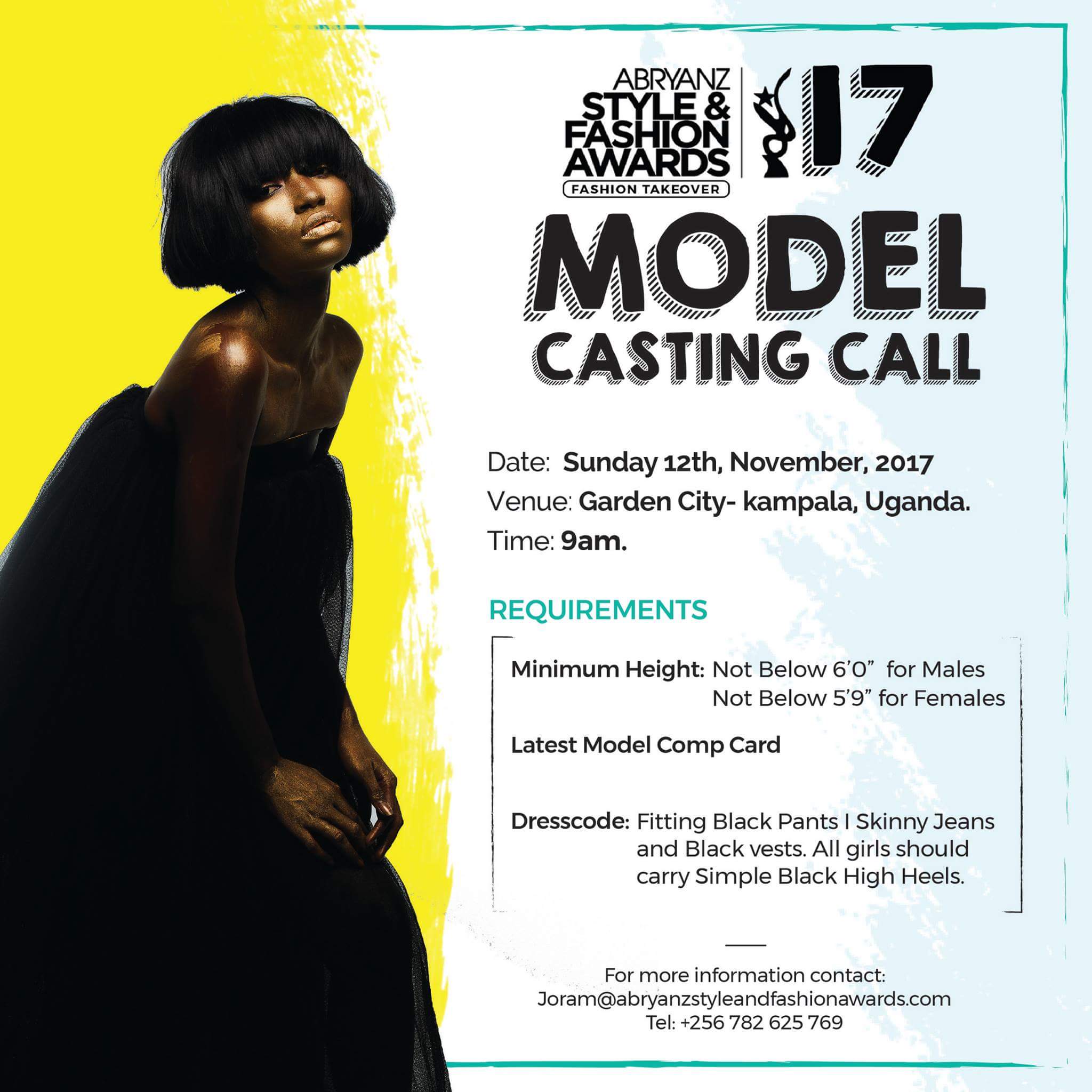 Do You Want To Be A Model on ASFA2017?