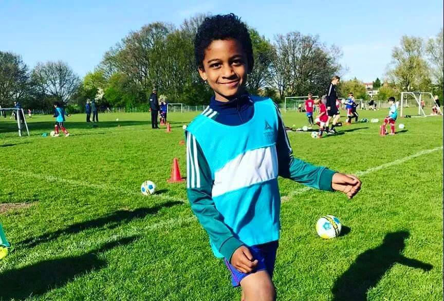 Mowzey Radio’s son Theo Joins Soccer Academy in Europe