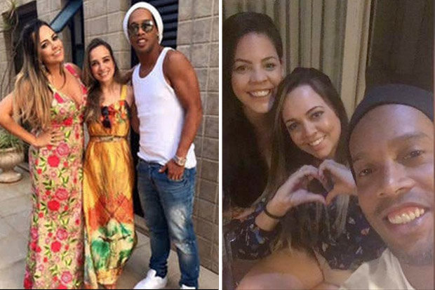 Football Star Ronaldinho to Marry his two fiancees at the same time