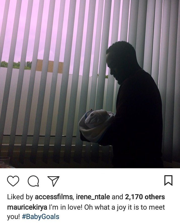 Maurice Kirya Welcomes Baby Girl