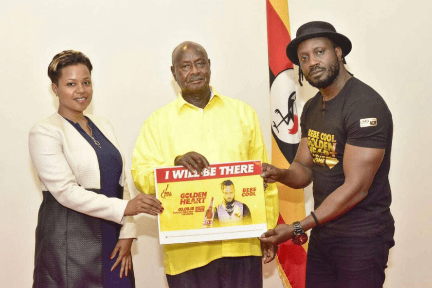 President Museveni Promises to Attend Bebecool concert in person