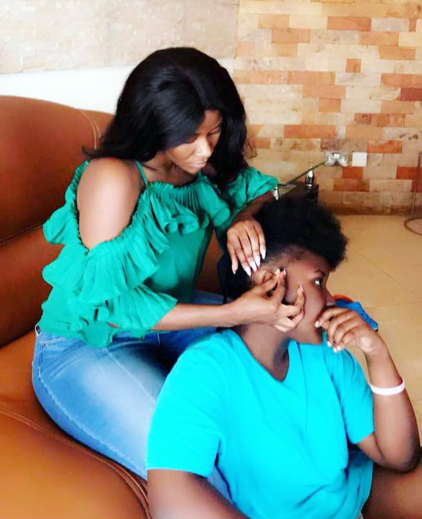 Desire Luzinda Attacks Internet Troll Who Asked if Daughter is Searching